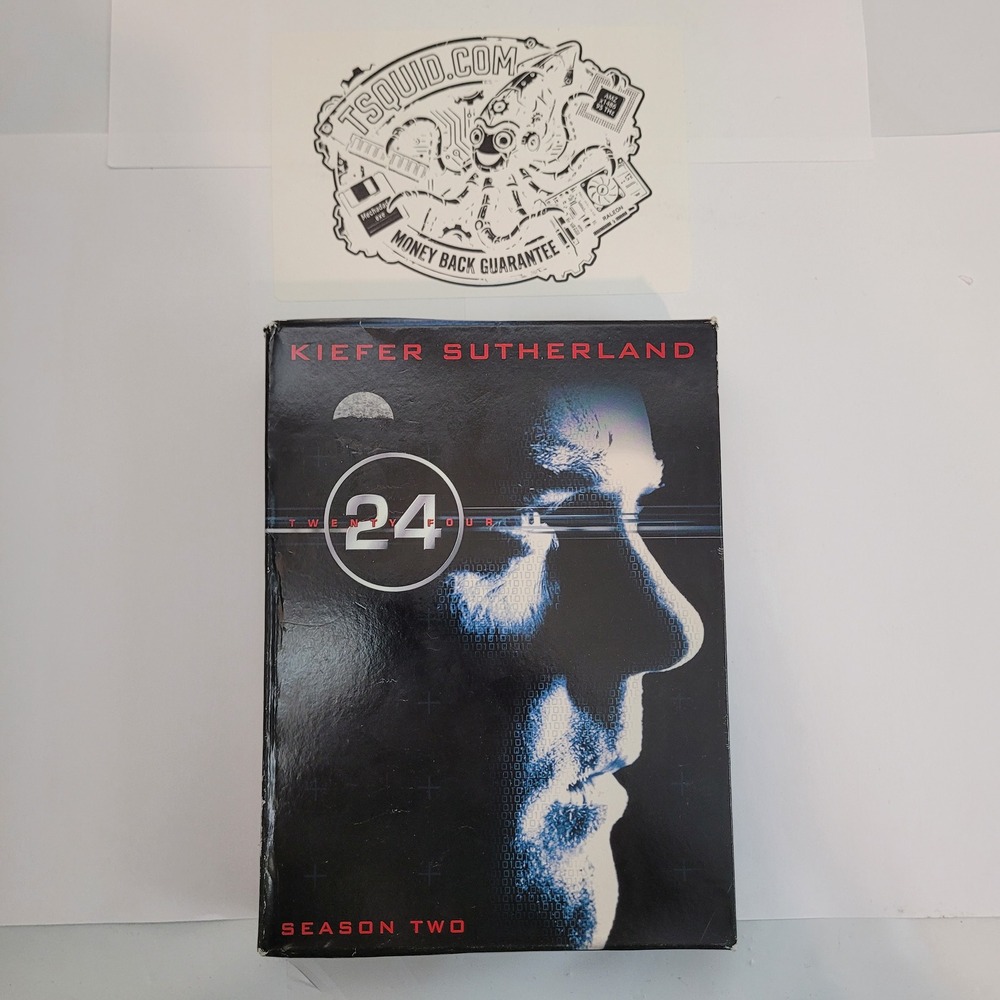 24 Season Two DVD Box Set 7-Disc Collector's Edition Kiefer Sutherland Action